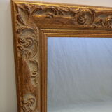 Miroir doré 50x63cm