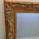 Miroir doré 50x63cm