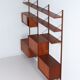 Royal System by Poul Cadovius for Cado, 1960s – Teak Wall System, 14-Piece