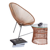 BOQA Acapulco armchair in leather