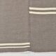 8x10 Gray Beige Vintage Kilim Rug, 235x317Cm