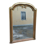 Gilded wood and pastiglia mirror, mid-19th century