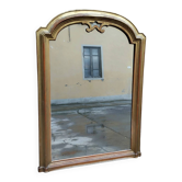 Gilded wood and pastiglia mirror, mid-19th century