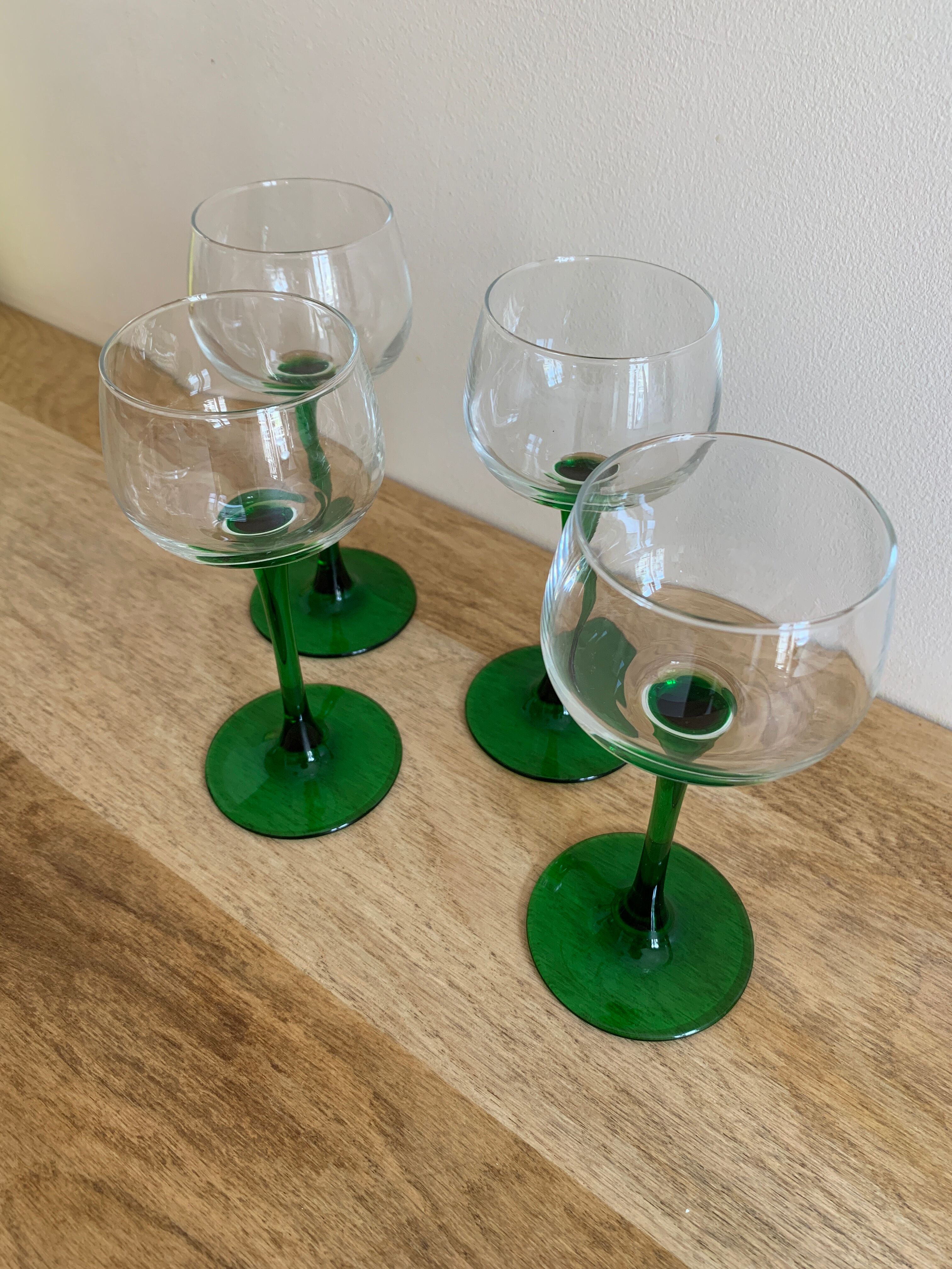 Verres à vin d'Alsace