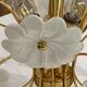 Murano glass flower chandelier, 1970s