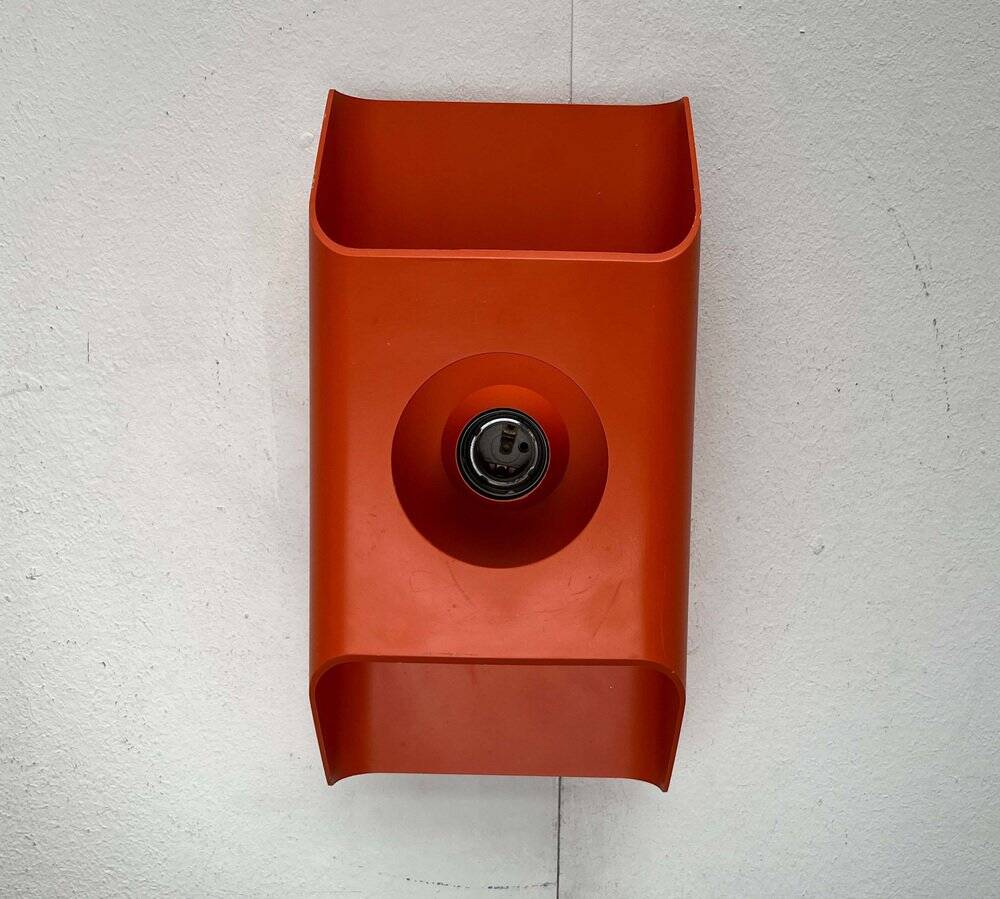 German wall lamp in mid-century space style by Klaus Hempel for Kaiser Leuchten, 1960s.