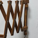 Vintage scissor lamp