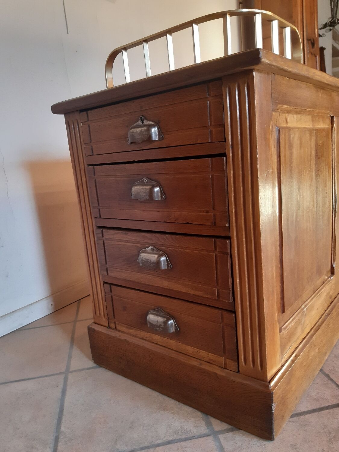 Countertop furniture 8 drawers kitchen island