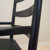 Fauteuil à bascule en hêtre, design danois, années 1970, production : Danemark