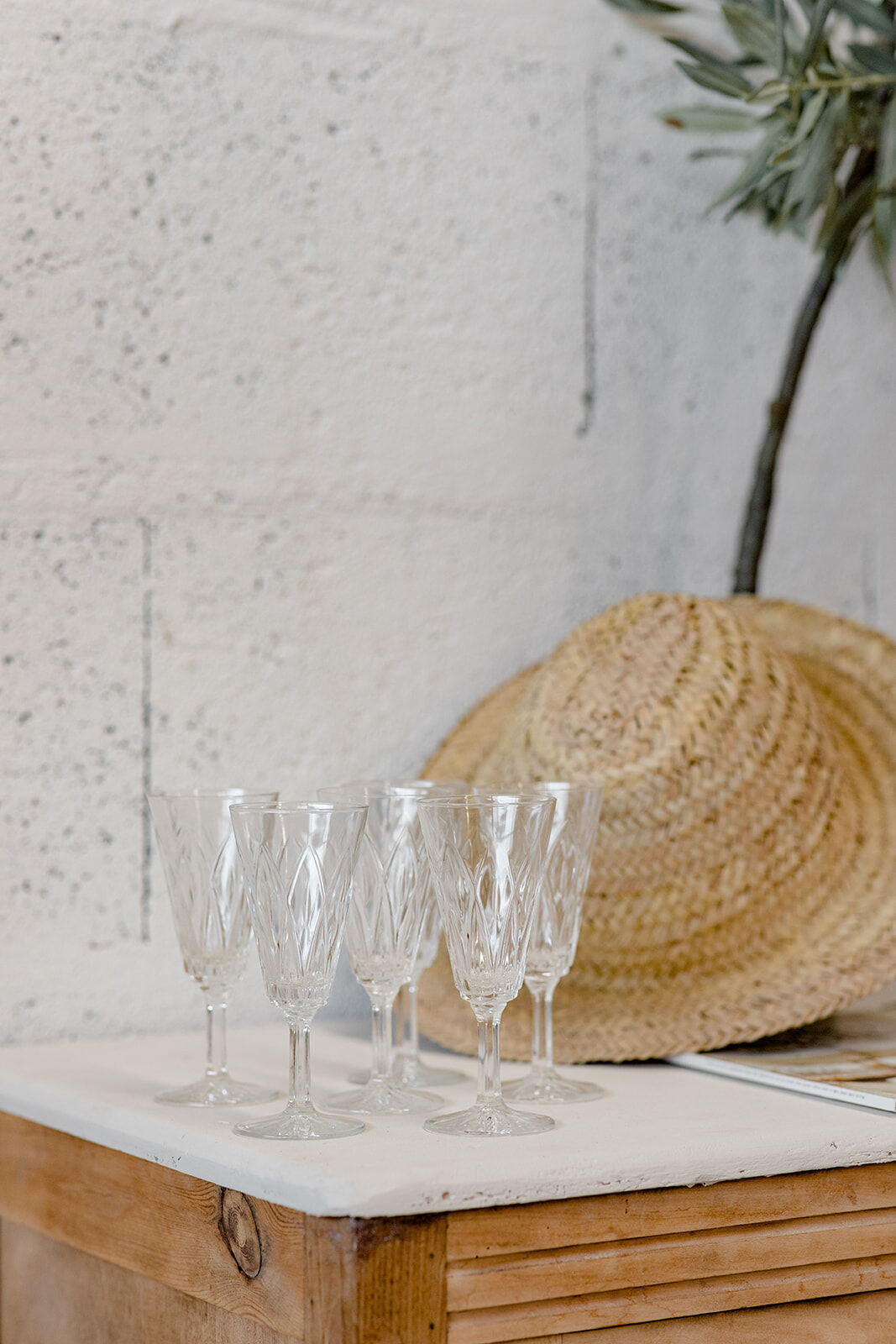 Rustic wooden furniture