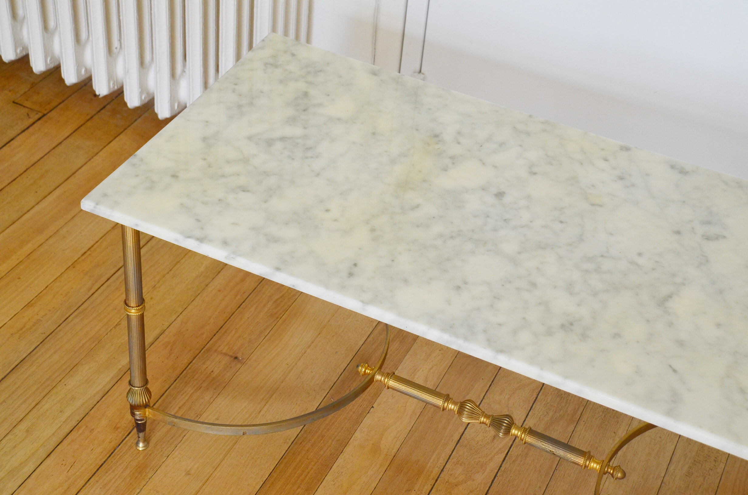 Marble coffee table in neoclassical style 1960