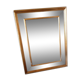 Golden wood parecloses mirror 46x57cm