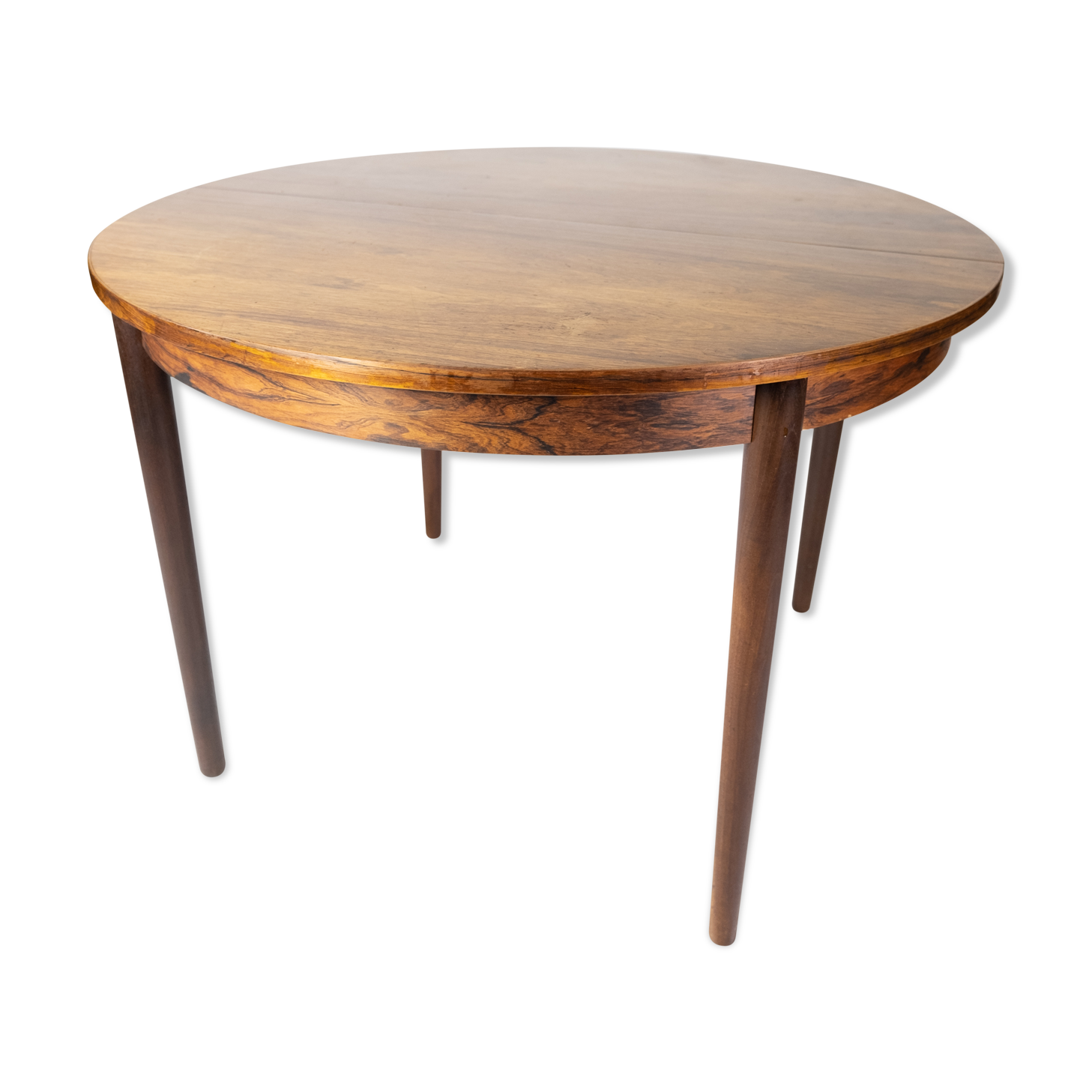 Dining table in rosewood of danish design from the 1960s
