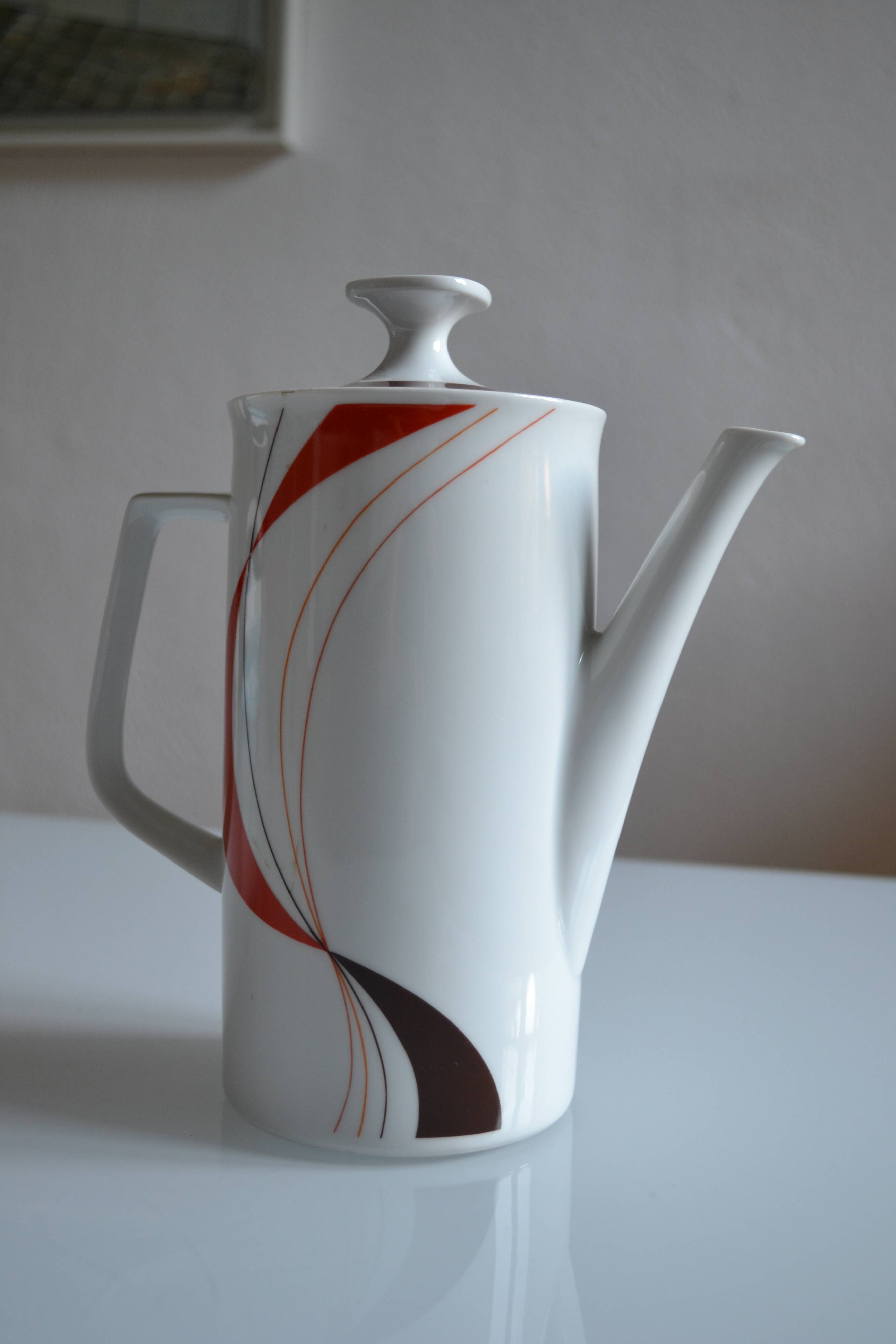 Winterling porcelain teapot Bavaria Germany vintage 1970