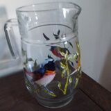 Water pitcher or lemonade decor birds