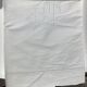Embroidered 2-seater sheet CT linen new simple day cream