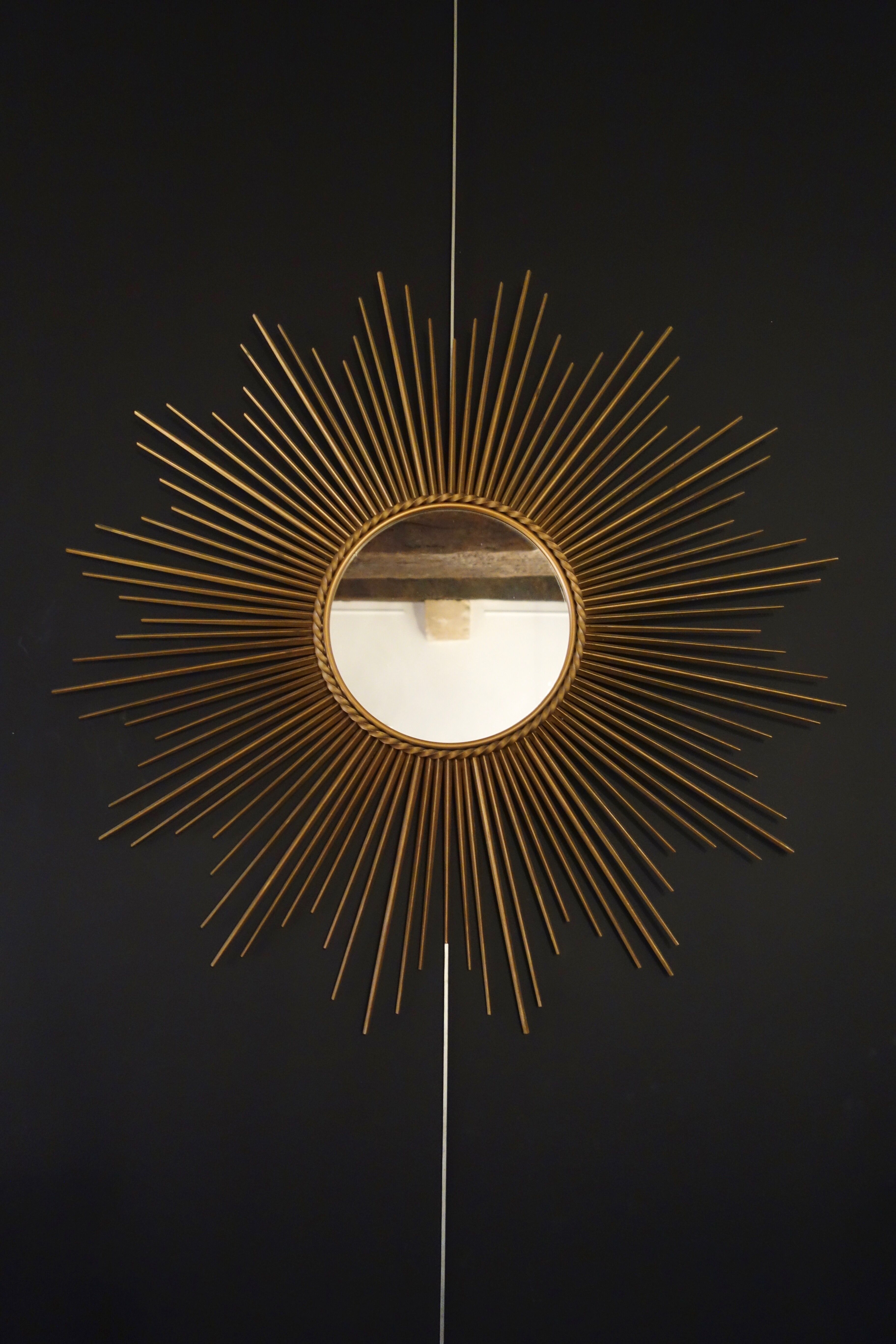 Mirror Sun Chaty Vallauris year 1950 96x96cm
