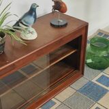 Small display case or glass wall shelf