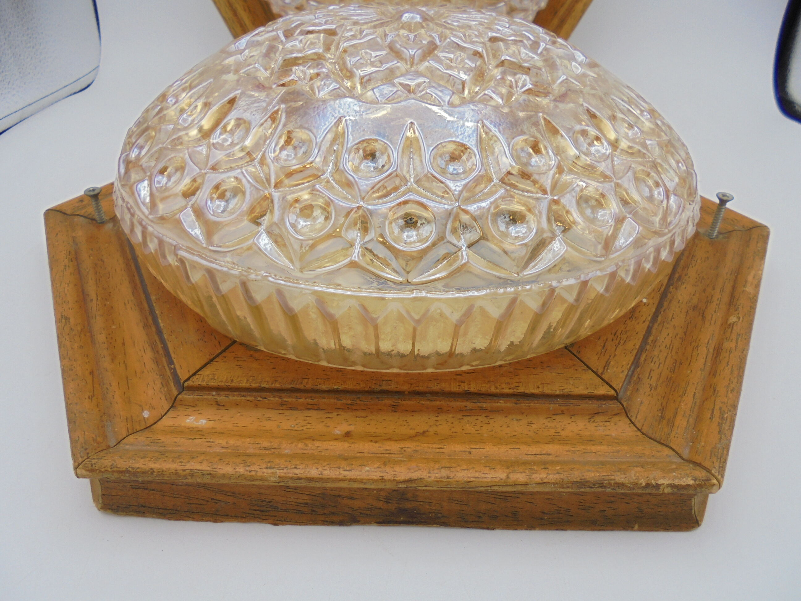 Pair of vintage ceiling lights