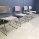 Set of 4 stacking dining chairs by Rudi Verelst for Novalux, 1970s