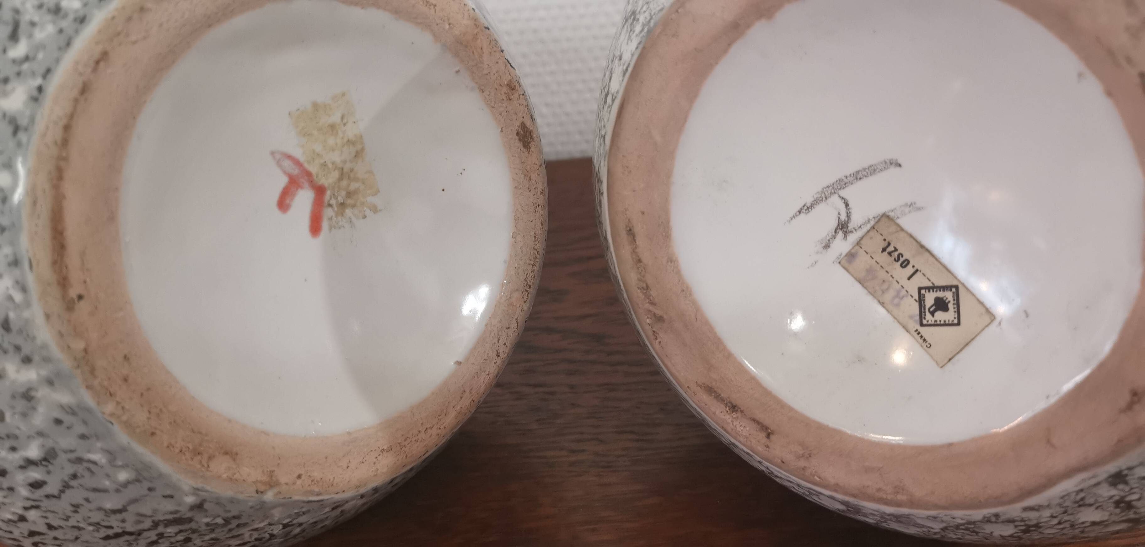 Vintage fat lava vase k369 made in Hungary in the 70s