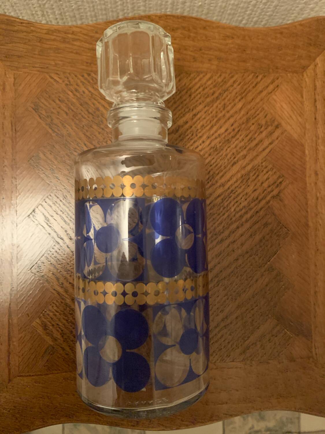 Carafe à liqueur vintage