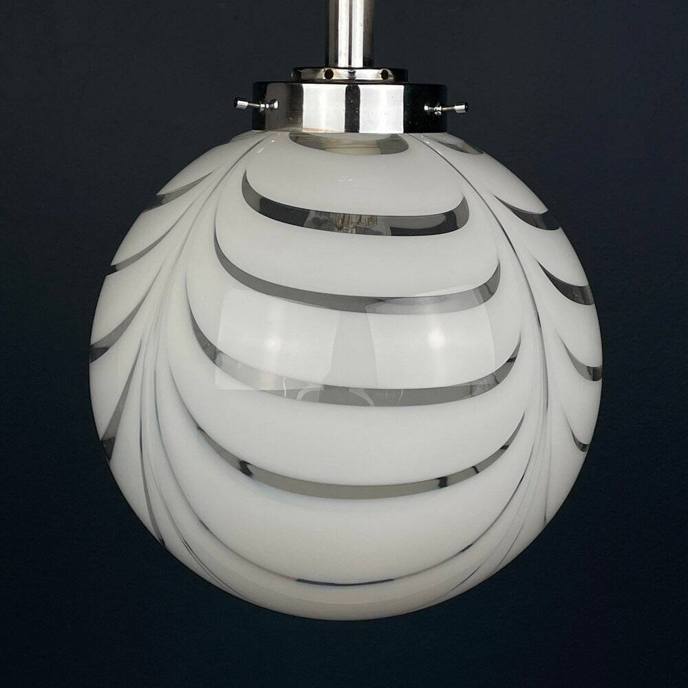 Murano glass pendant lamp, Italy, 1960s