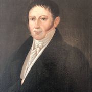 Antique Portrait Painting of a German Gentleman, 19th century