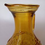 Vintage Bormioli Italian glass carafe from the 70s