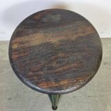 Dark Green Industrial Workshop Stool from Drupol, 1960s