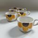 6 vintage cups 1970s