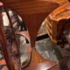Table basse vintage rétro vintage ovale en teck par GPlan 1960