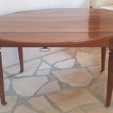 Oval cherry table