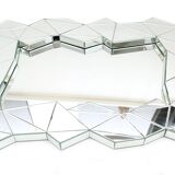 Set of 2 mirrors geometric 1970s - 88x120cm