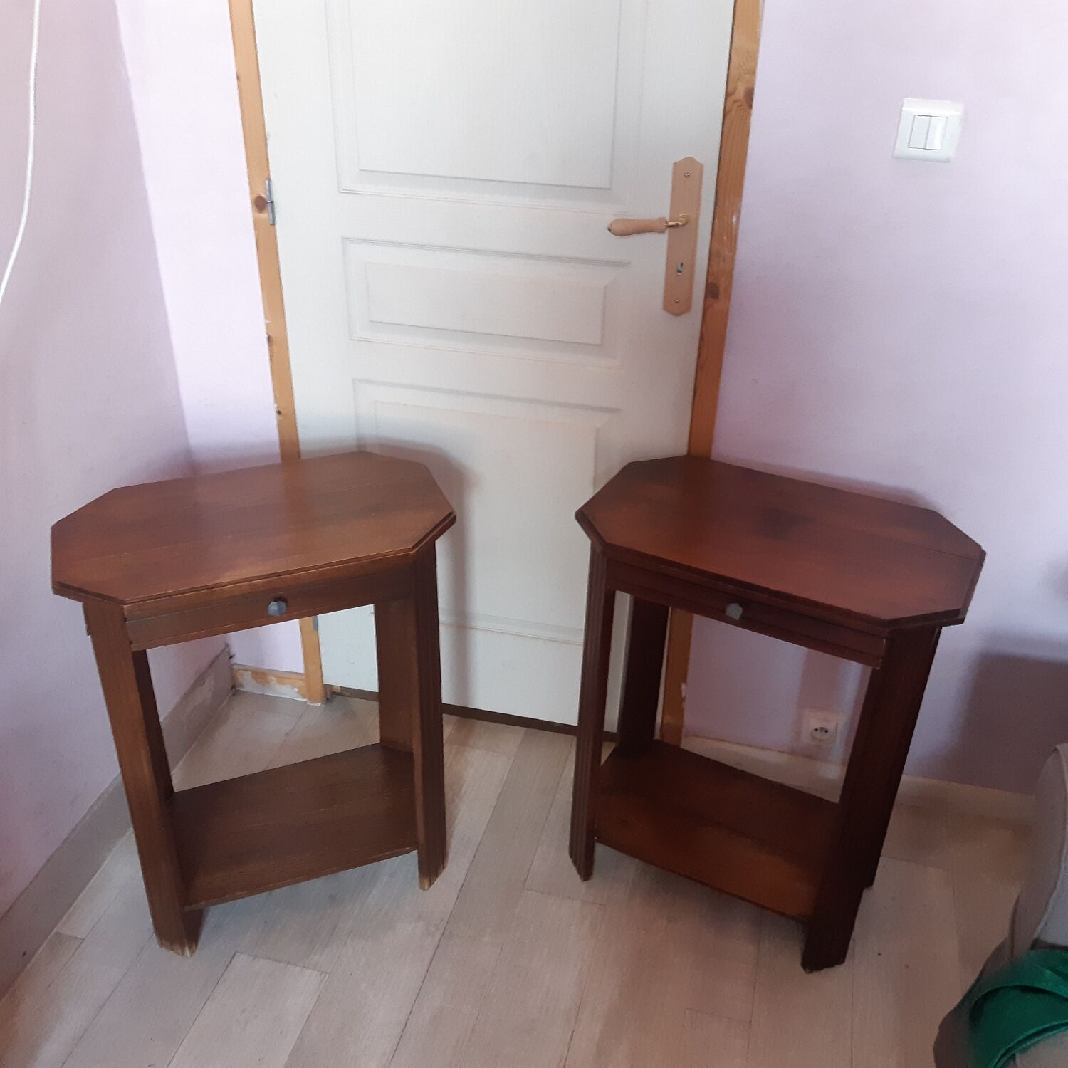 Pair of bedside tables or side table