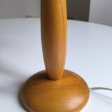 Table lamp in turned wood 1960