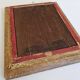 Antique Venetian style mirror with beads, 27 x 32 cm