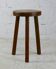 Tripod stool. Wood. France, circa 1950