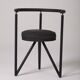 Miss dorn Philippe Starck black chair, 1980s