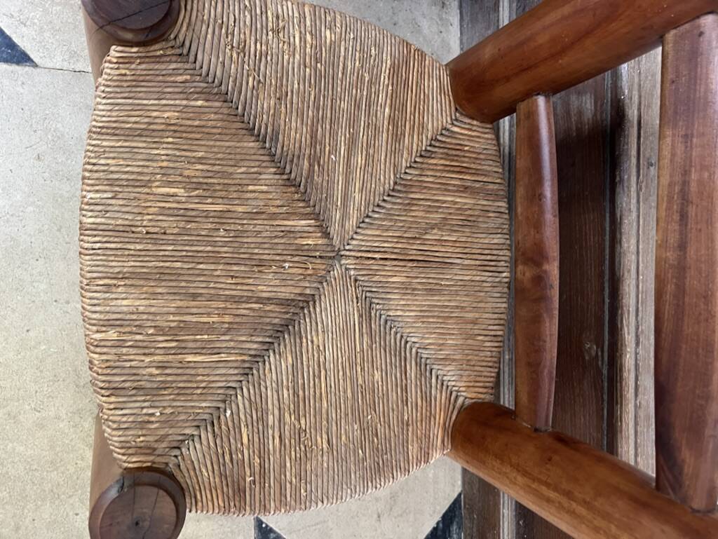 “Fireside” chair in the style and period of Charles Dudouyt, 1940s