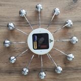 Clock karlsson spider chrome