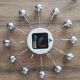 Horloge karlsson spider chrome