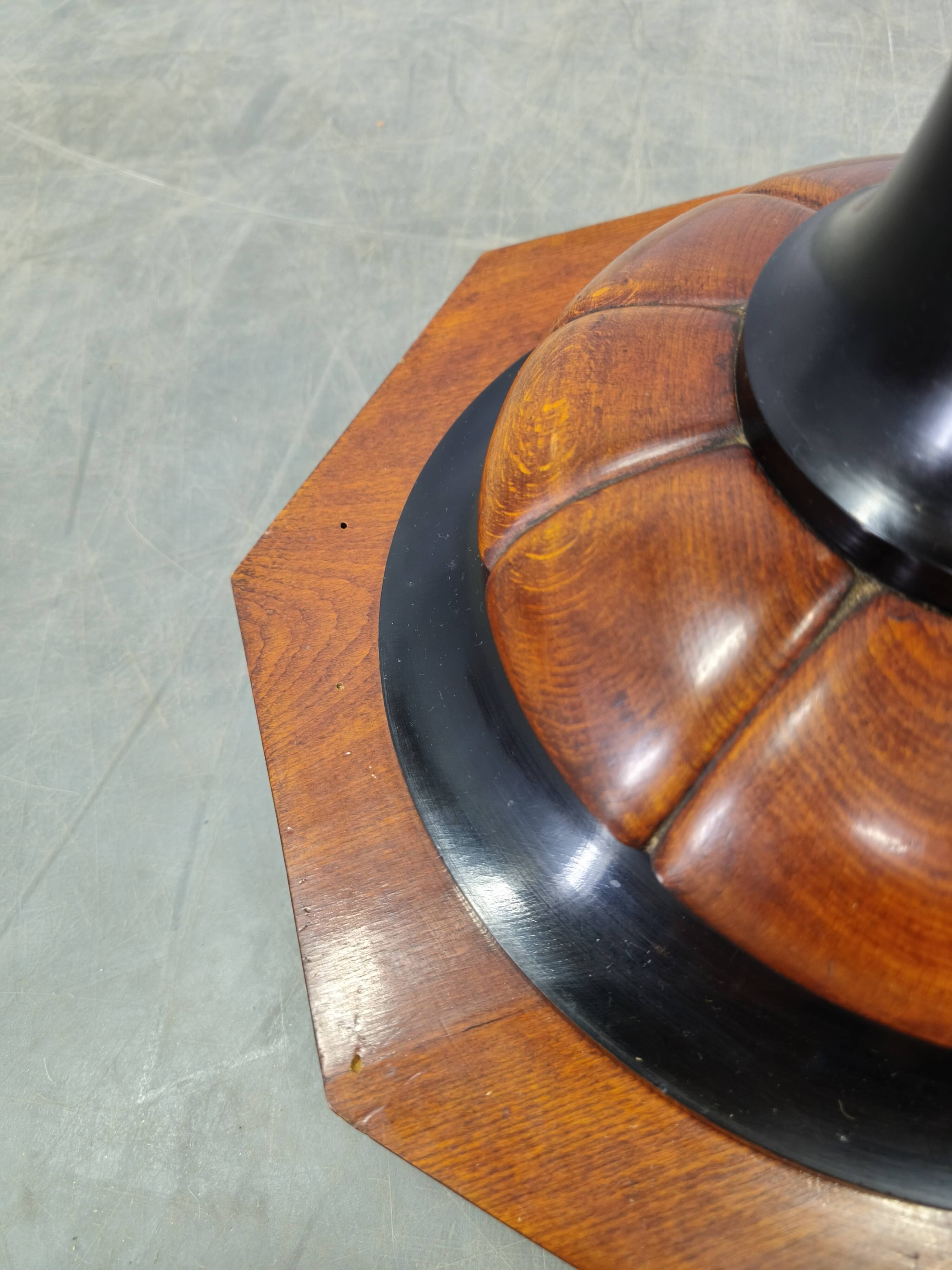 Lampadaire art déco avec table, Suède, années 1940