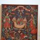 Vintage tapestry in the style of the Middle Ages