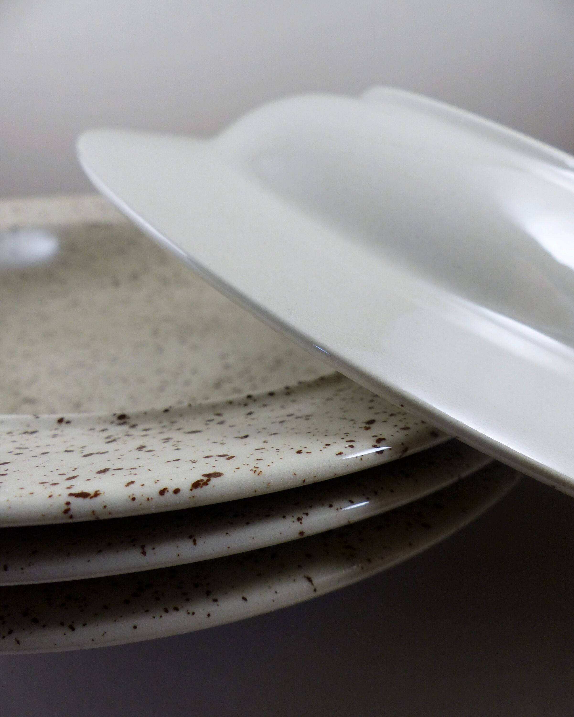 Speckled sandstone plates