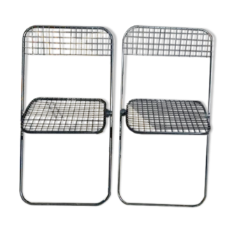 Pair of Talin folding chairs