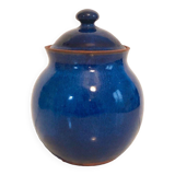 Blue ceramic pot