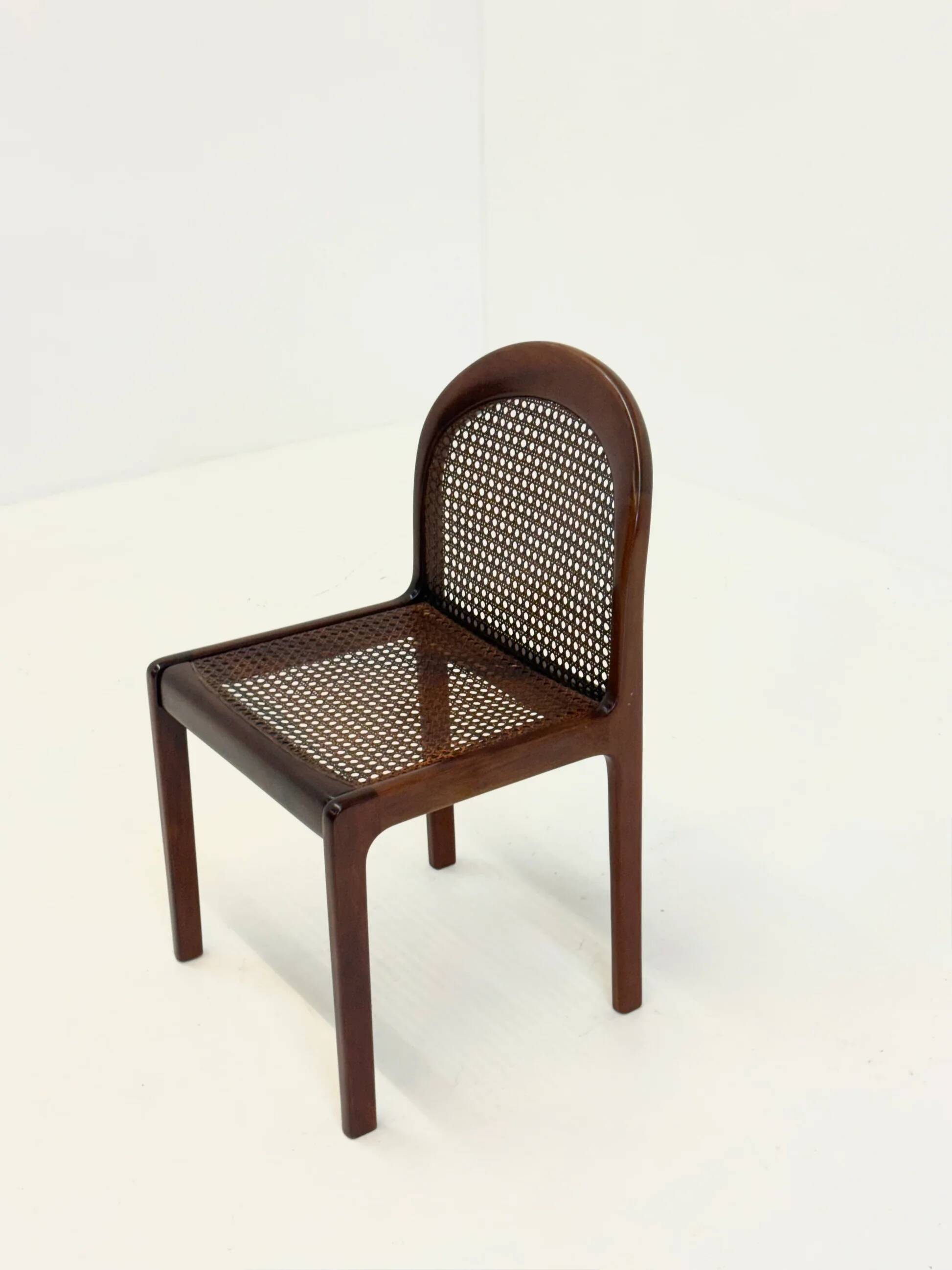 Set of four Mid-Century dining chairs by Lübke