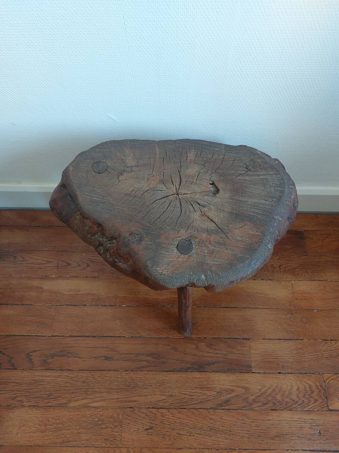 Vintage Brutalist Stool