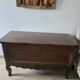 Antique trough / antique chest in solid oak – late 19th / early 20th century